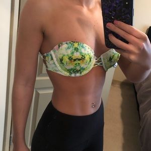 Victoria’s Secret — Colorful Studded Swim Top